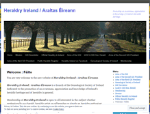 Tablet Screenshot of heraldryireland.com